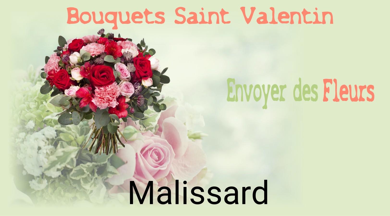 Roses de Saint-Valentin livrées à Malissard